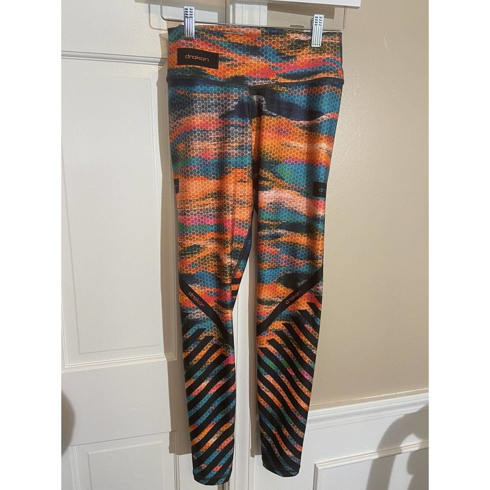 women’s Drakon Columbian yoga pants, xs-s, x-color, humidity ctrl., cool fit